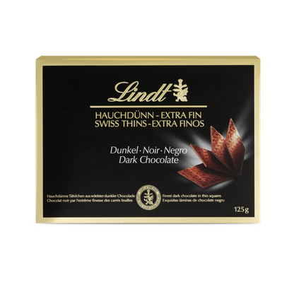 Lindt Dark Chocolate Thins - 125g