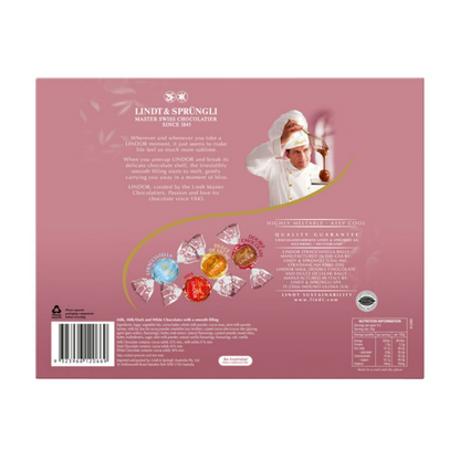 Lindor Limited Edition Pink Gift Box / Assorted 232g (19 piece)