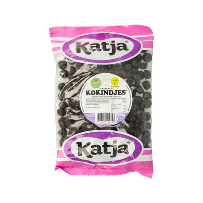 Katja Soft Buttons Dutch Licorice 500g