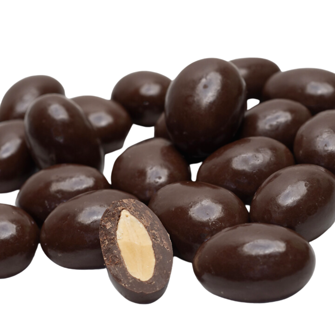 Pink Lady Dark Chocolate Scorched Almonds 200g