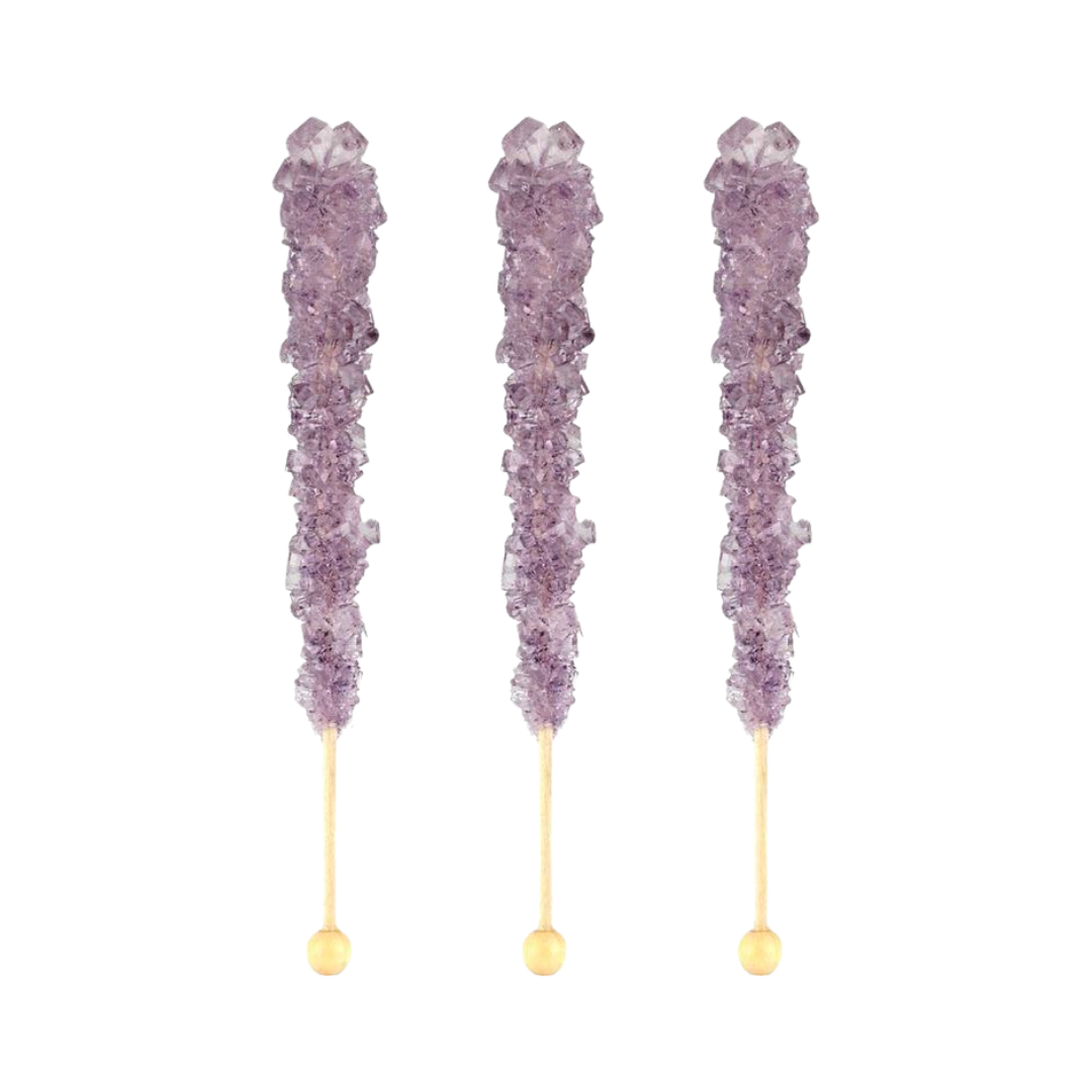 Tutti Frutti Crystal Candy Sticks - 5 piece