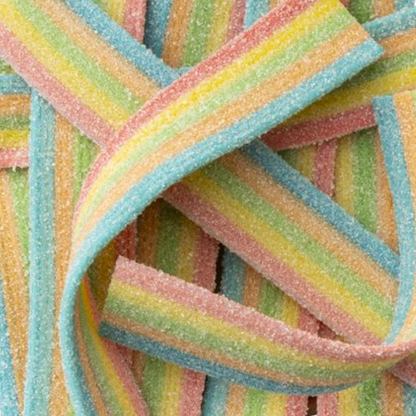 Lolliland Rainbow Sour Straps 1kg Tub