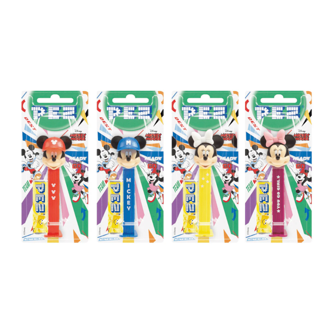 Mickey & Minnie Pez Character - 17g