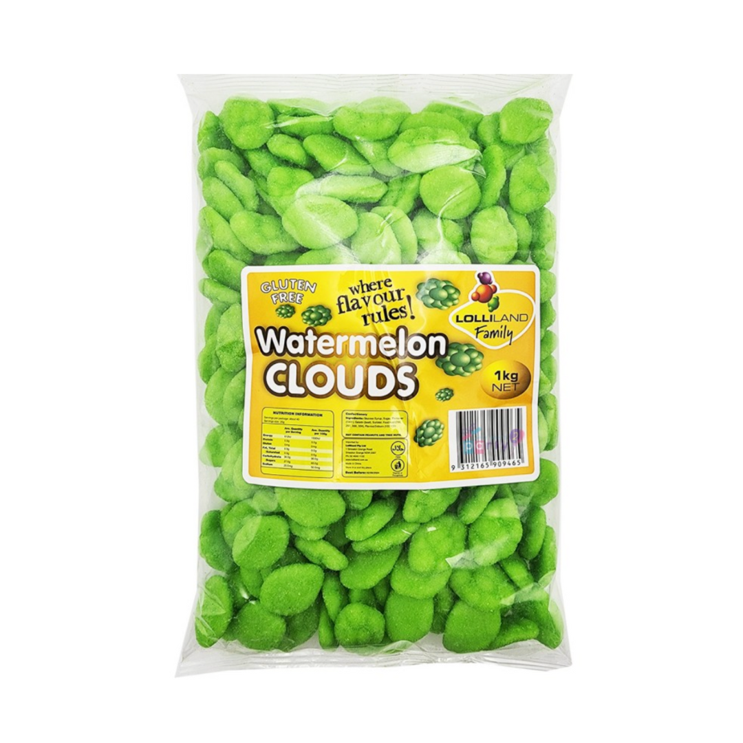 Green Clouds - Lolliland Watermelon Cloud Lollies
