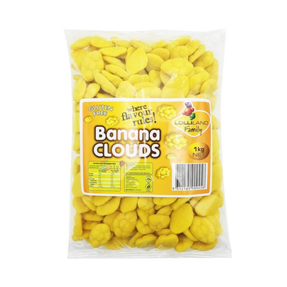 Yellow Clouds- Lolliland Banana Cloud Lollies