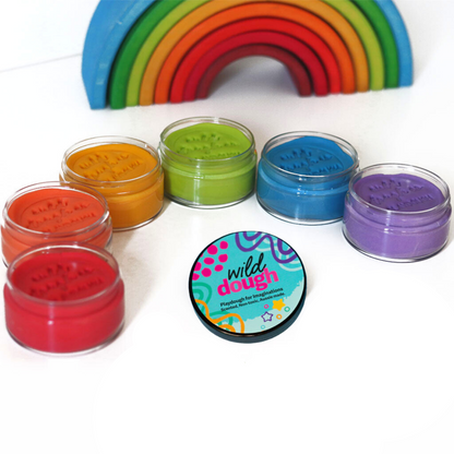 Wild Dough Lilypad Lime Playdough Lime Scent 280gram Sensory Toys Art and Craft Best Seller 3yrs+
