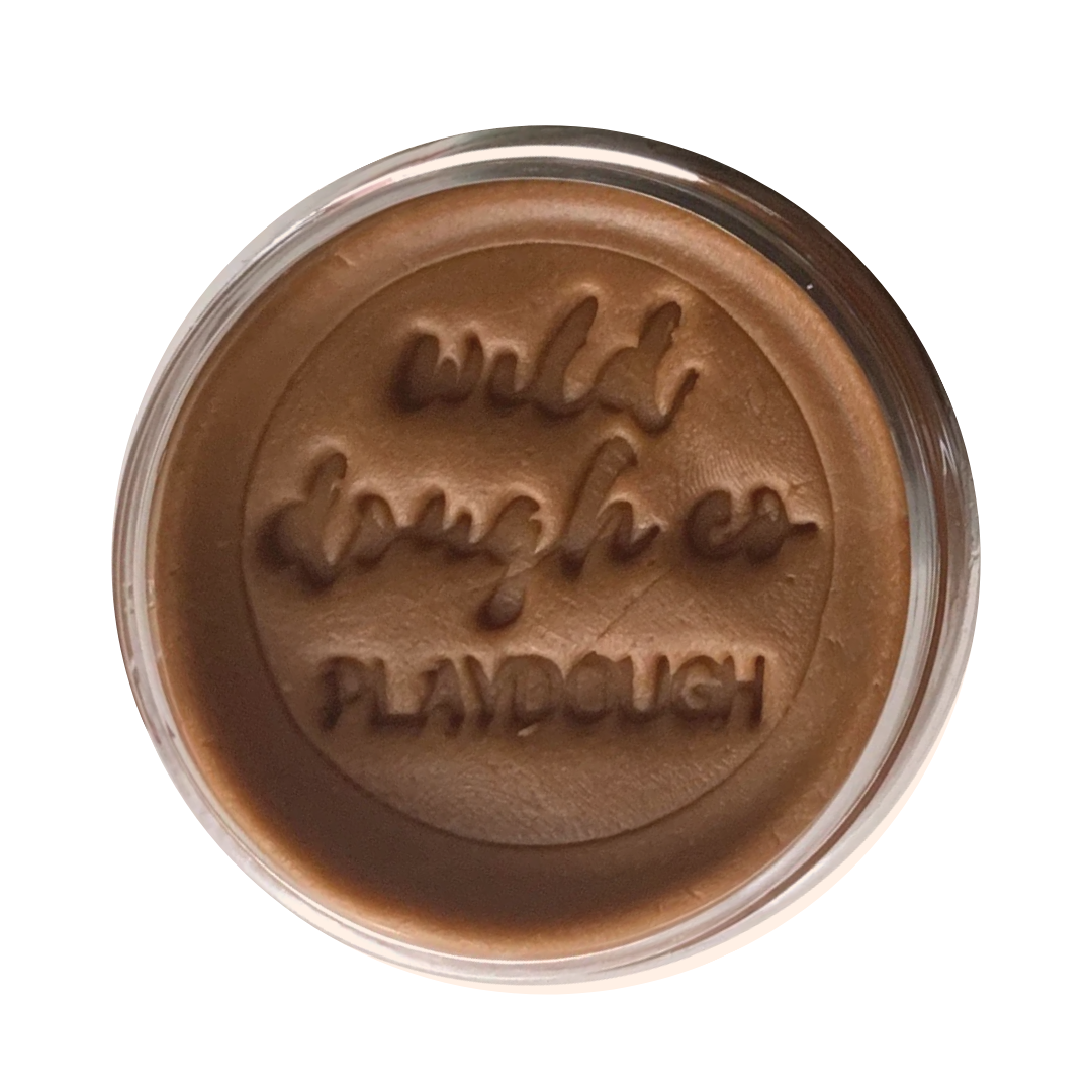 Wild Dough Chocolate Brown Playdough Chocolate Scent 280gram Sensory Toys Art and Craft 3yrs+