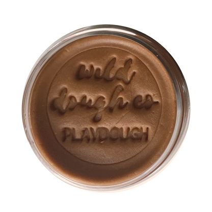 Wild Dough Chocolate Brown Playdough Chocolate Scent 280gram Sensory Toys Art and Craft 3yrs+