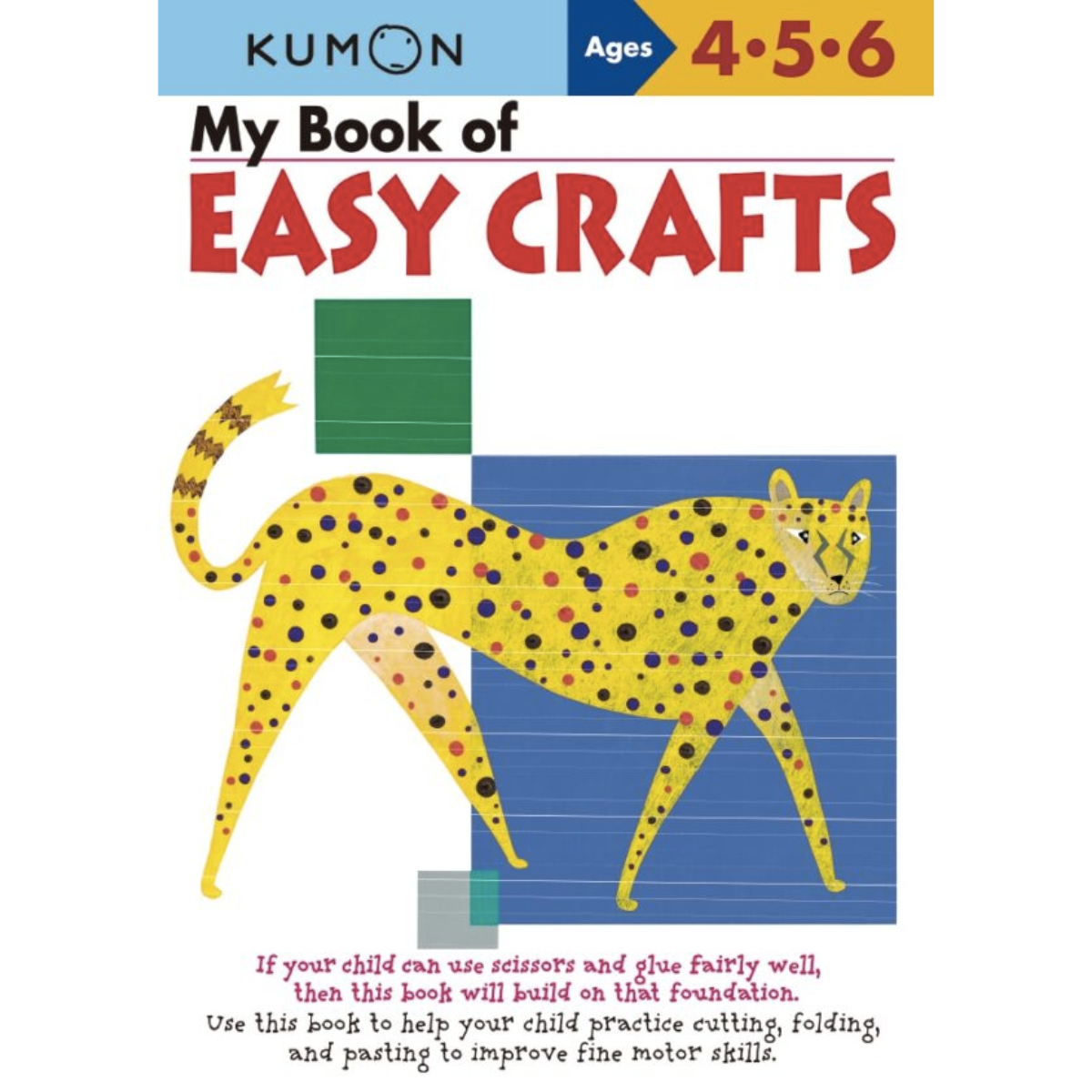 My Book of Easy Crafts (Paperback) Kids Interactive Activity Book by Kumon Publishing 4yrs+ Retired