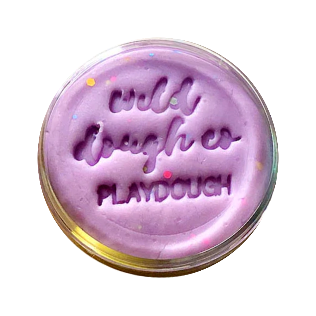 Wild Dough Party Purple Playdough Bubblegum Scent 280gram Sensory Toys Art and Craft Best Seller 3yrs+