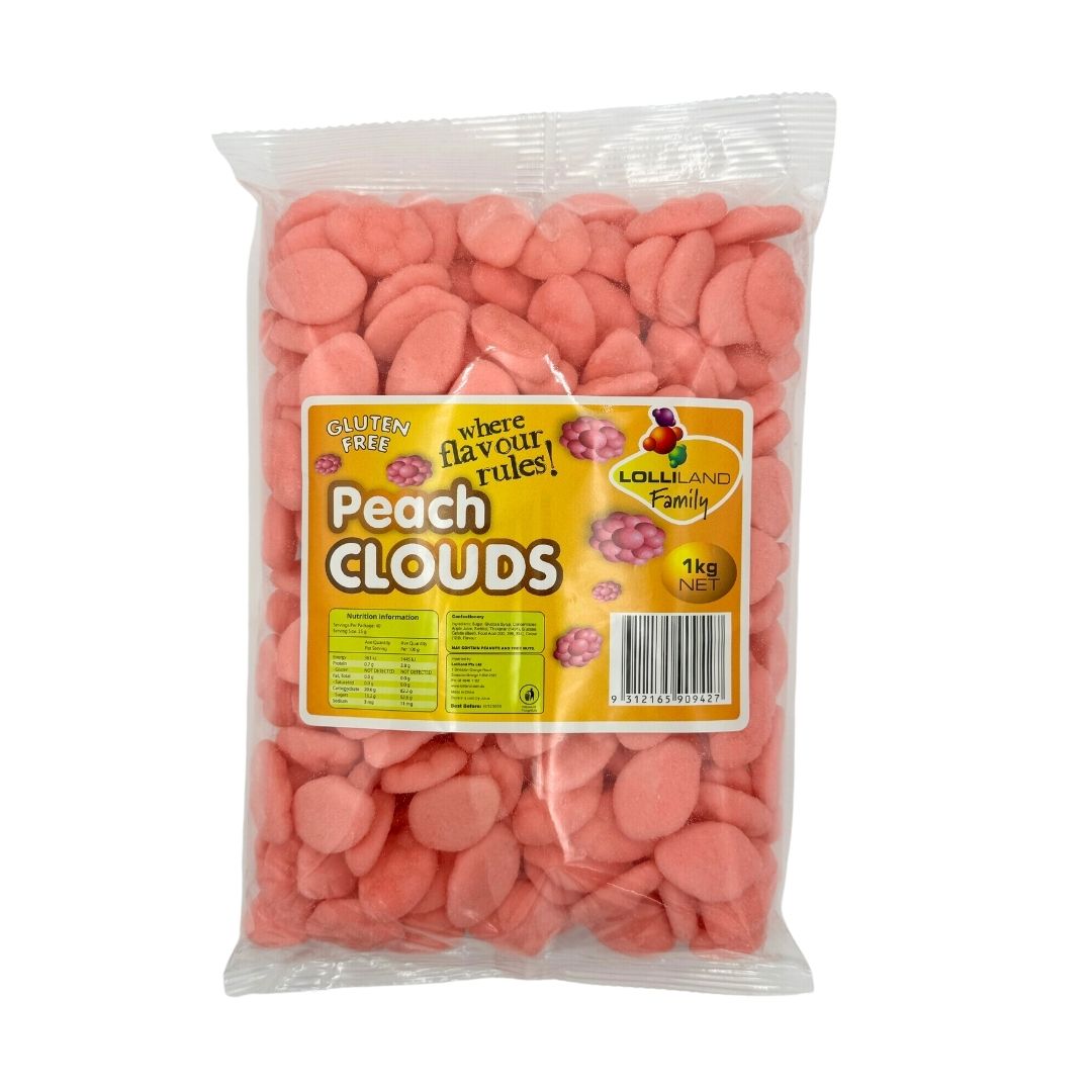 Peach Clouds - Lolliland Peach Cloud Lollies