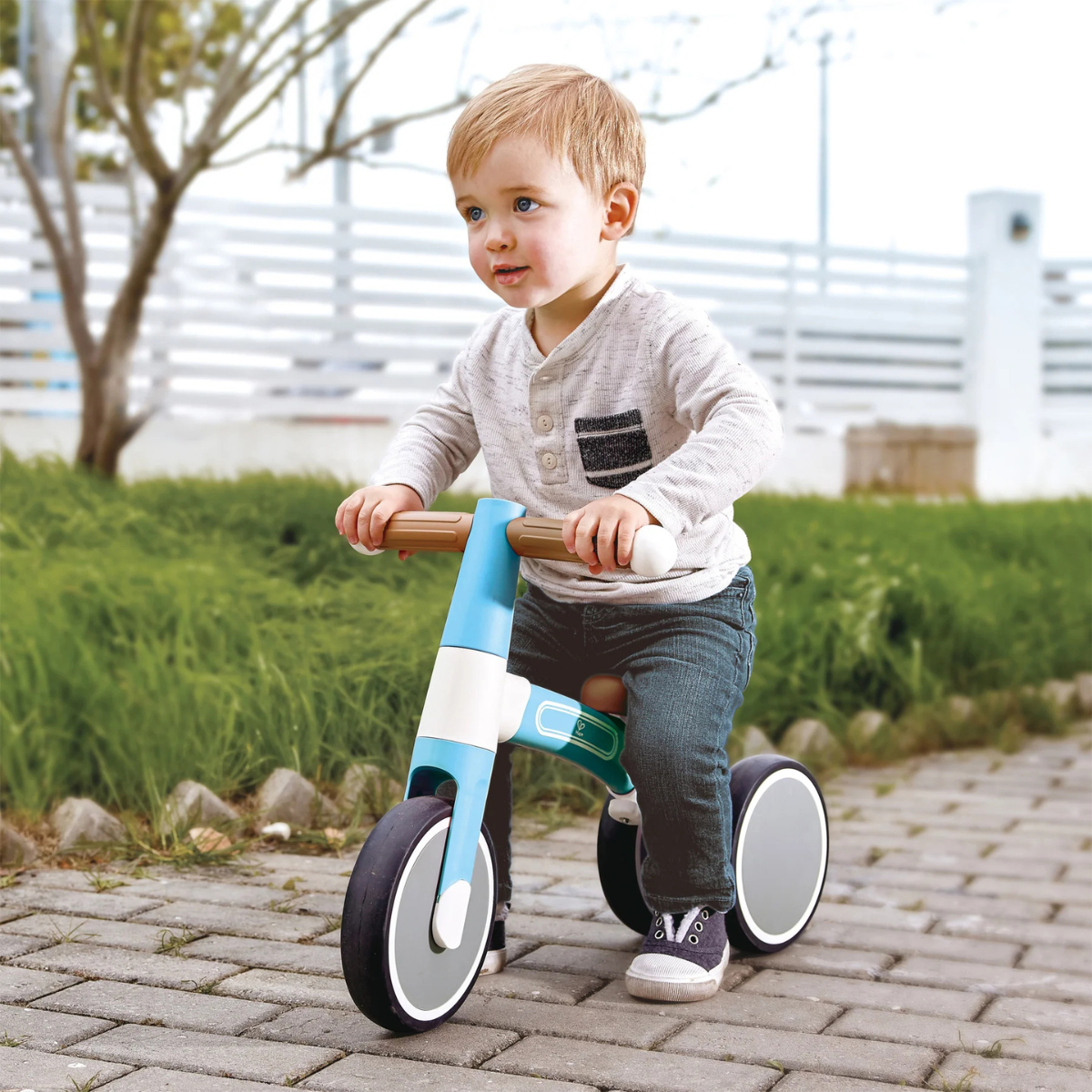 Hape First Ride on Balance Bike Kids Toddler Bike Best Seller Baby Toys Kids ride on toys 18mths-4yrs (Furniture Shipping)