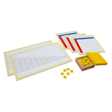 GAM Montessori Multiplication Working Charts Math Games for Kids 3yrs+