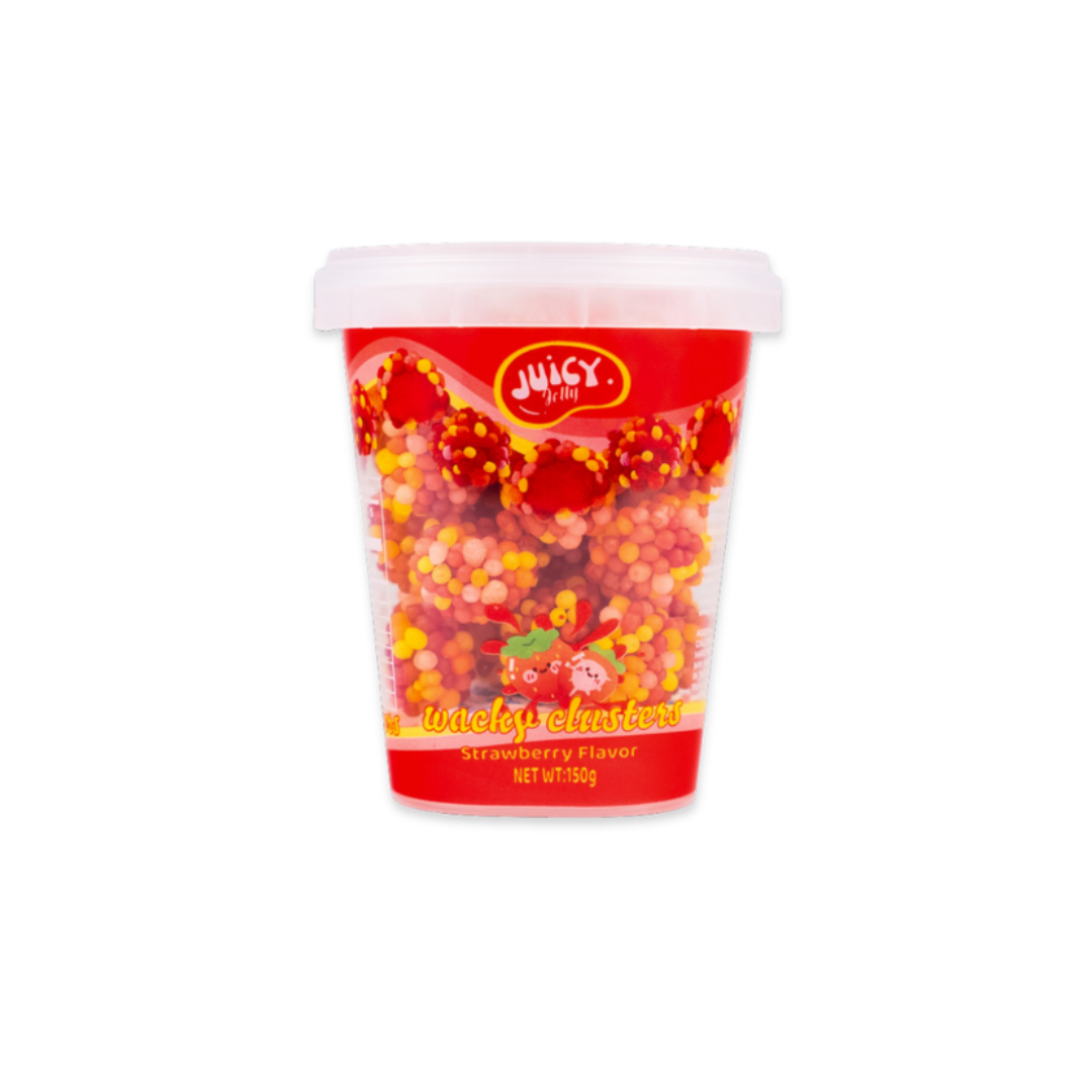 Wacky Clusters Strawberry Flavour 150g