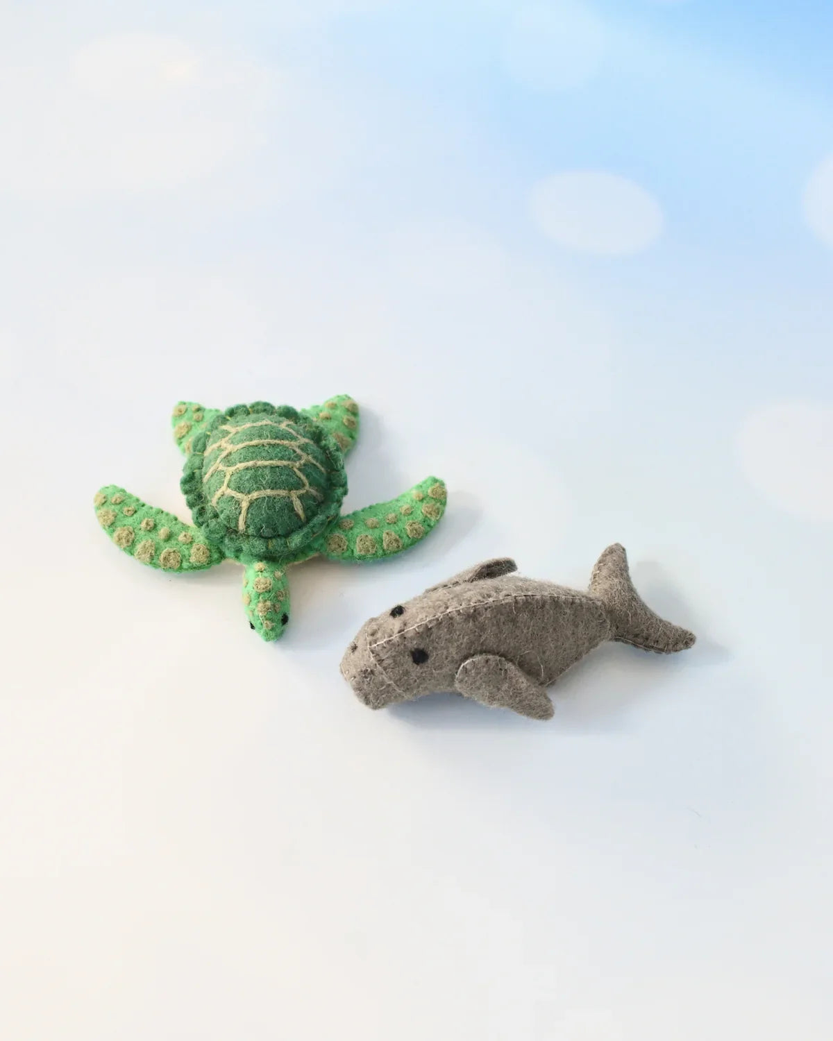 Tara Treasures Waru and Dhangal Finger Puppet Set of 2 Pretend & Imaginative Play Toys Felt Animals 3yrs+