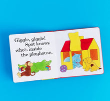 Who's There, Spot? A lift-the-flap story book (Board Book) by Eric Hill The Classic Children Book
