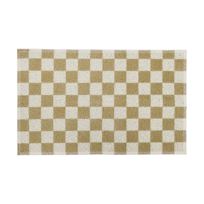 Dirt Grip Door Mat - Check