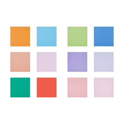 120 Piece Origami Papers - Solid