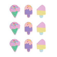 OXX Bodycare 9 Piece Multi Bath Fizzers - Ice Cream