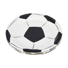 16 Piece Soccer Ball Paper Plates
