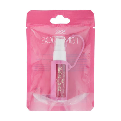 OXX Fragrance Summer Solstice Pink Tropic Body Mist 20ml - Tropical Flower, Jasmine and Musk