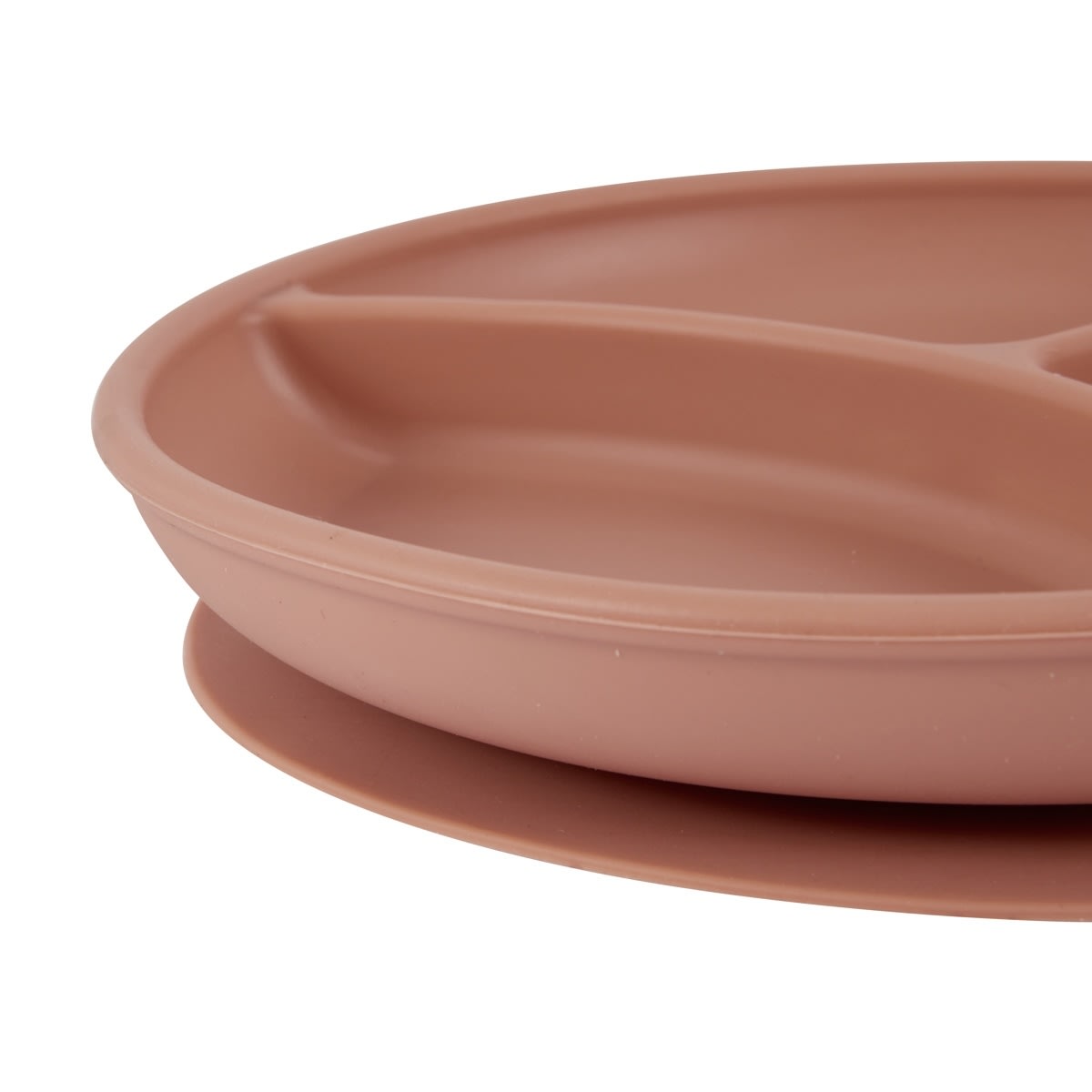 Silicone Suction Divided Plate - Assorted