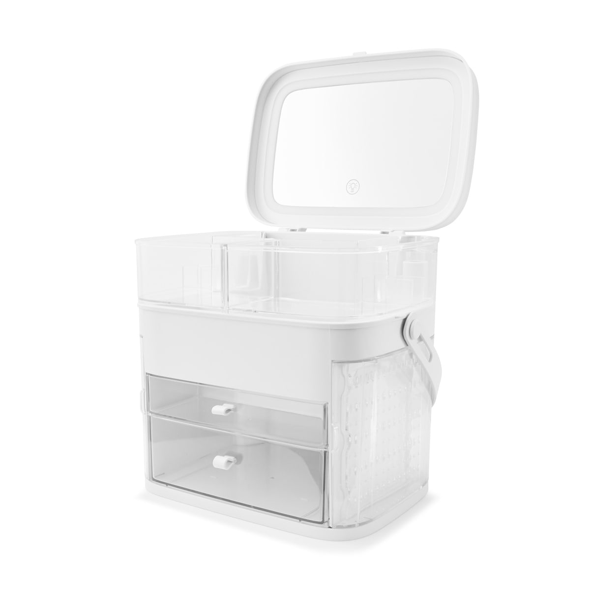 Cosmetic Caddy with Mirror