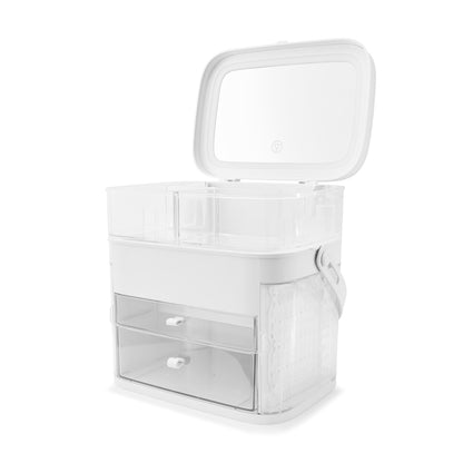 Cosmetic Caddy with Mirror