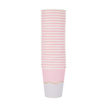 24 Pack Wavy Paper Cups