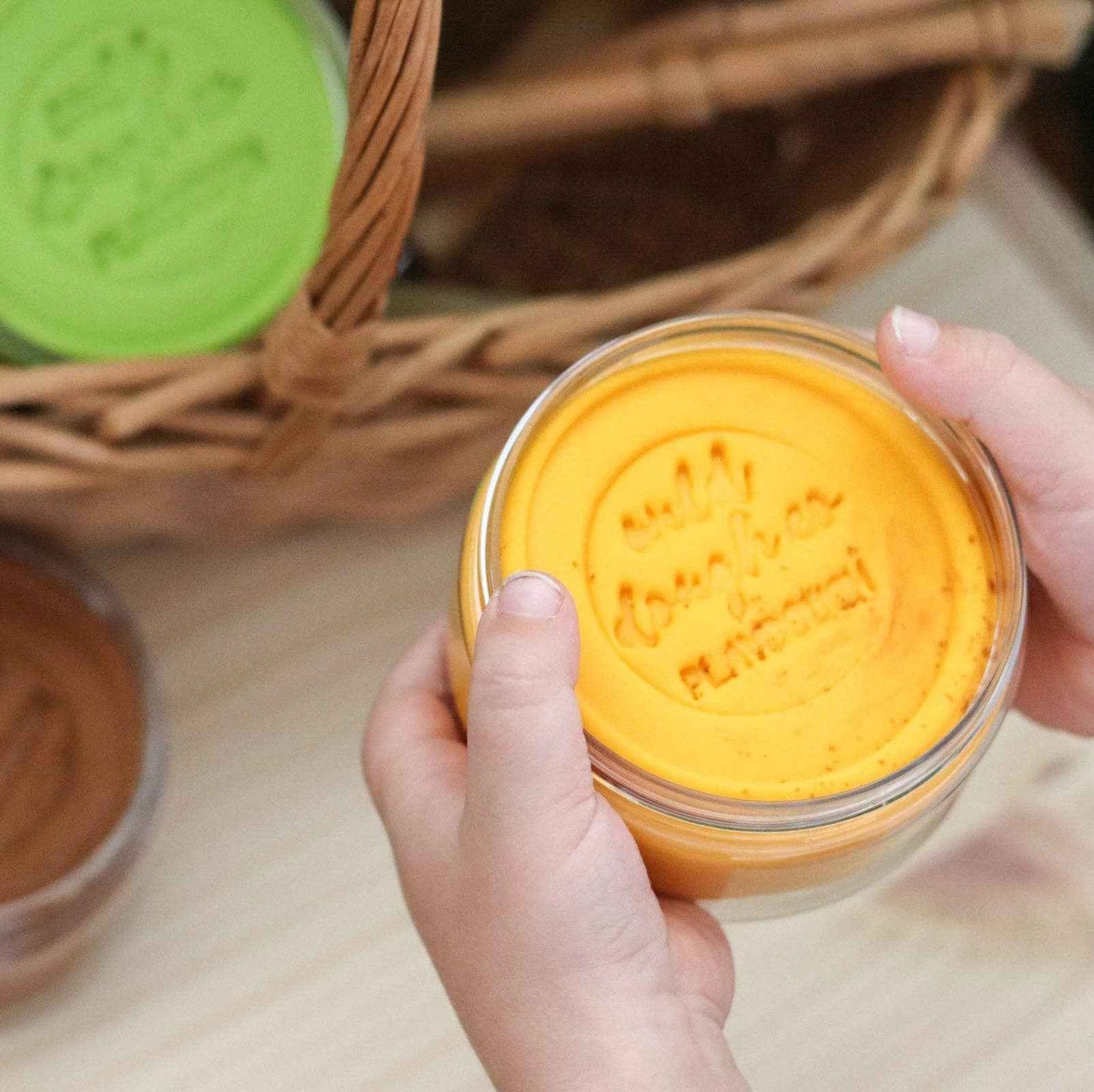 Wild Dough Playdough Buttercup Gold Honeycomb scent 280gram Sensory Toys Art and Craft Best Seller 3yrs+