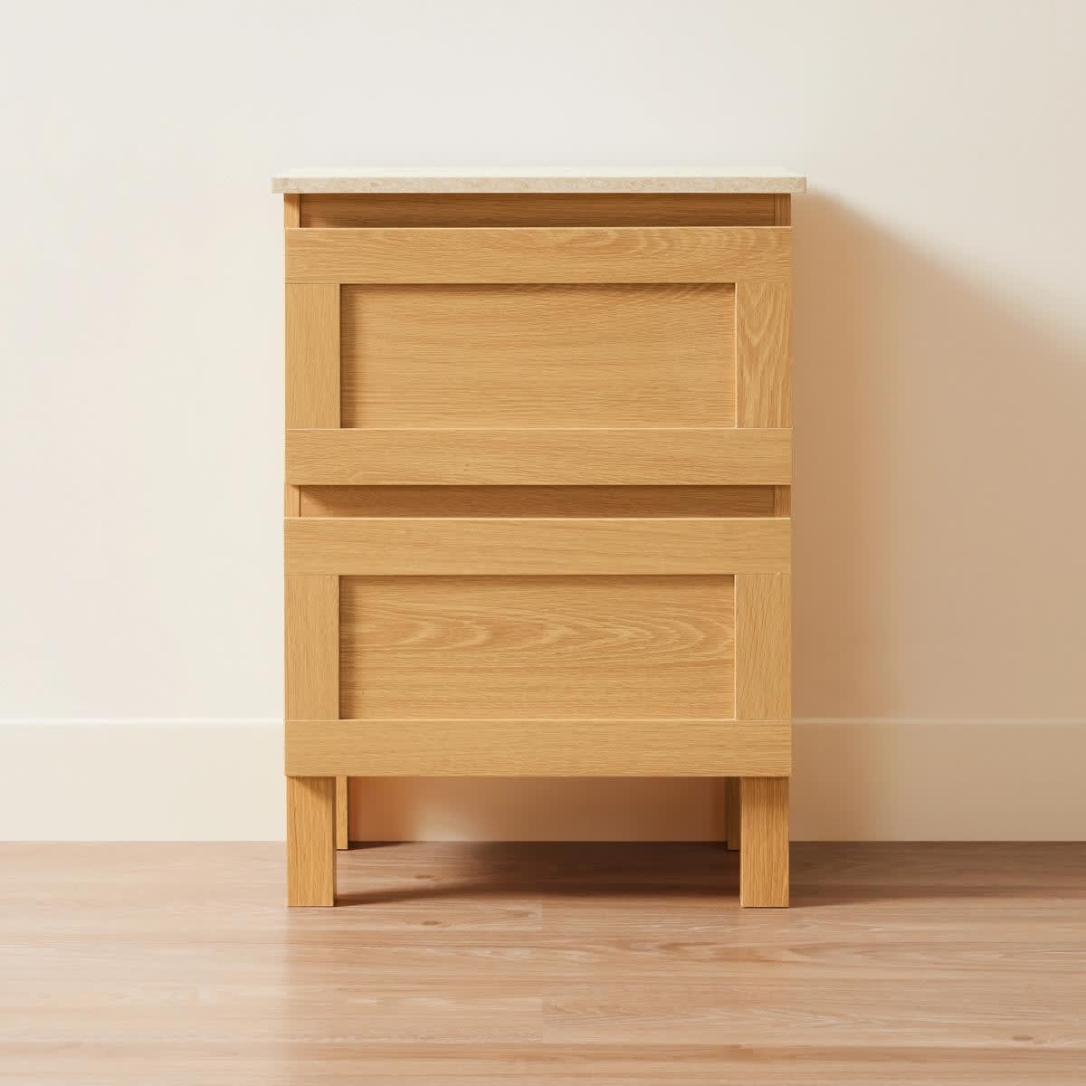 Bailey Bedside Table - Oak Look