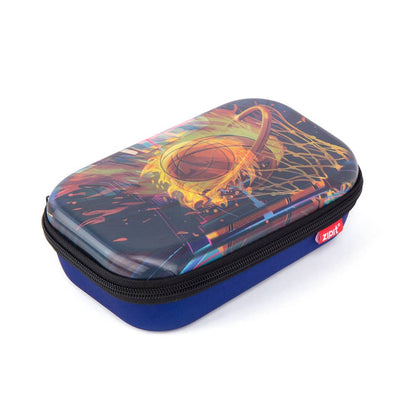 ZIPIT 3D Lenticular Box Pencil Case Basketball Stationary Clearance 3yrs+