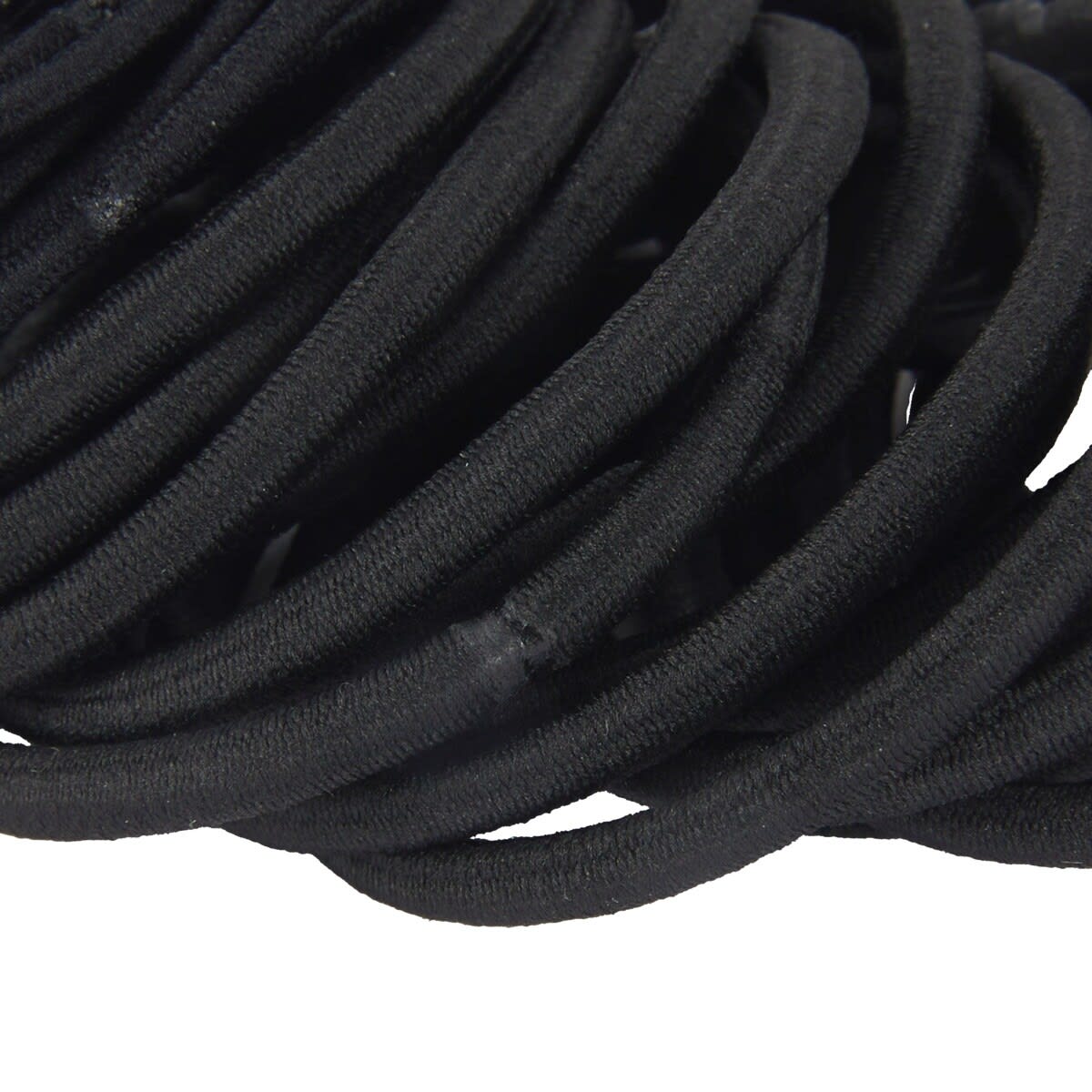 OXX Haircare 40 Pack Hair Elastics - Black