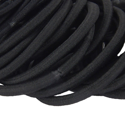 OXX Haircare 40 Pack Hair Elastics - Black