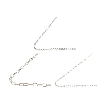 Jewellery Chain Set - Silver Look