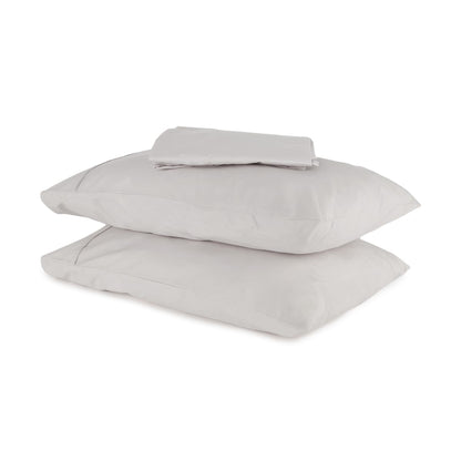 250 Thread Count Cotton Rich Sheet Set - Double Bed, Oatmeal