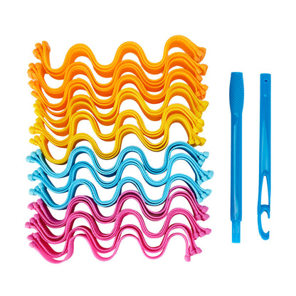 OXX Haircare 36 Piece Heatless Wave Curlers