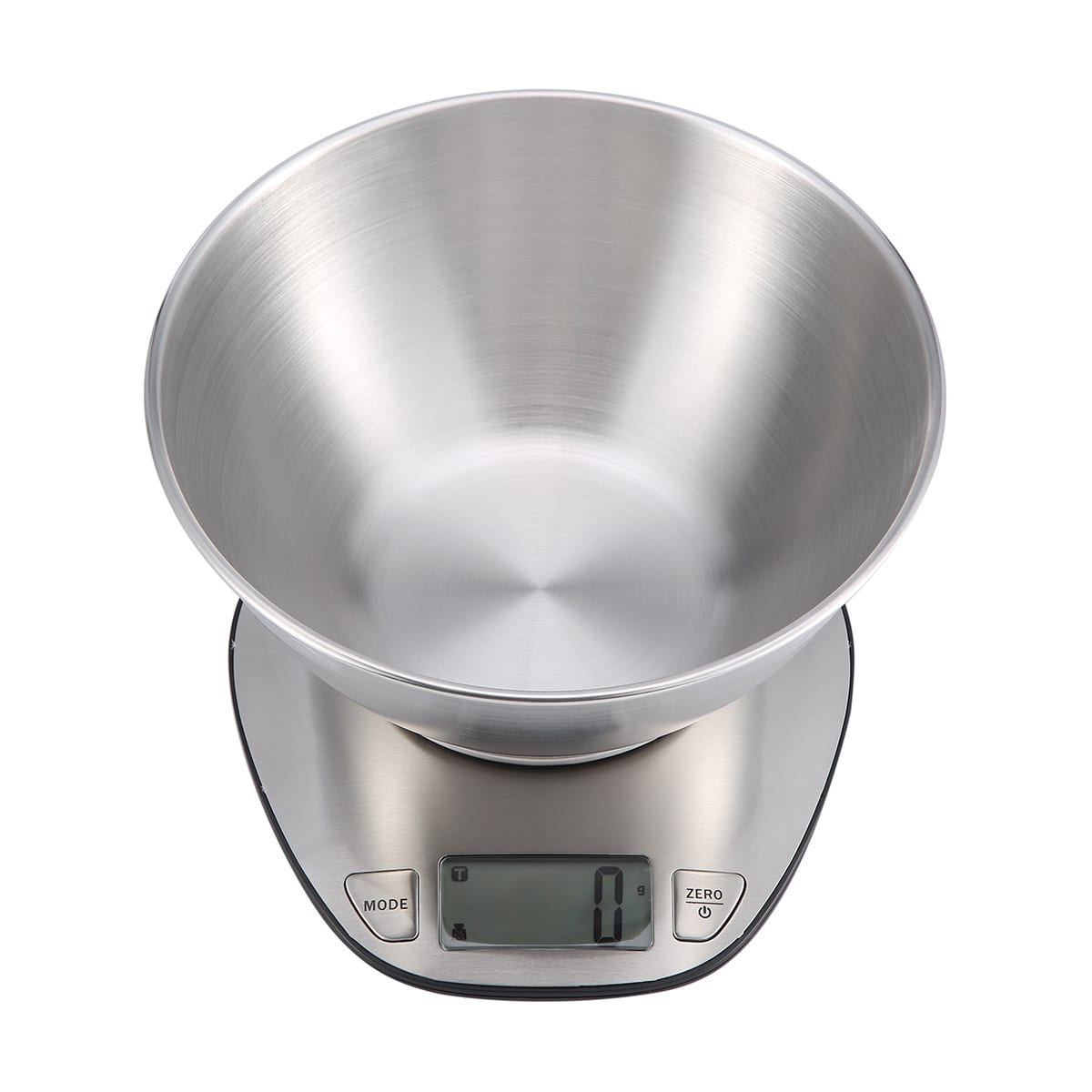 Stainless Steel Kitchen Scale with Bowl