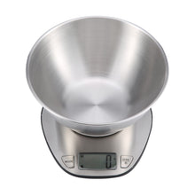 Stainless Steel Kitchen Scale with Bowl