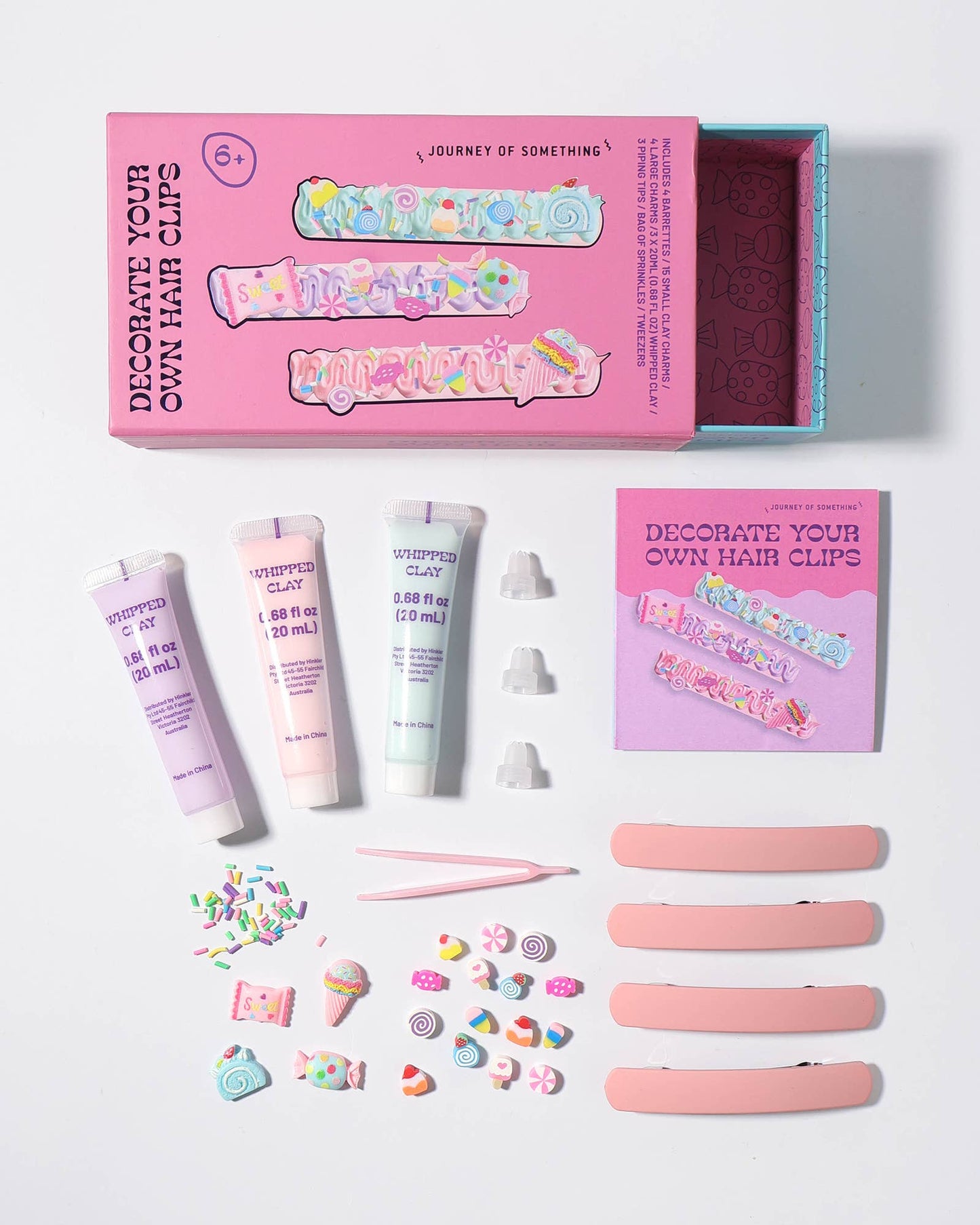 Journey Of Something Decorate Your Own Hair Clips 6yrs+