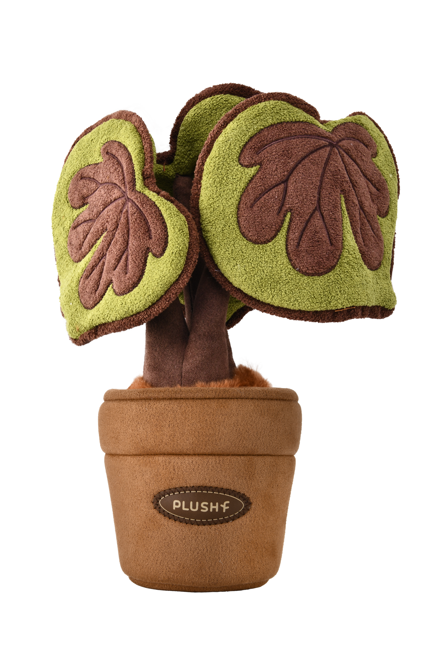 PlushWoods Begonia Bella Plant Plush With Pot 25cm