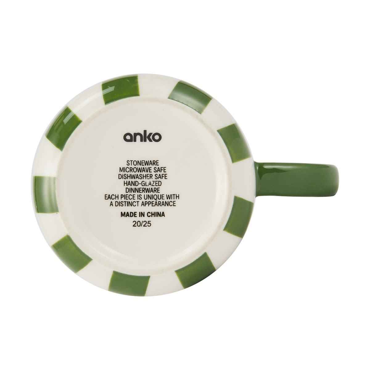 Green Stripe Mug