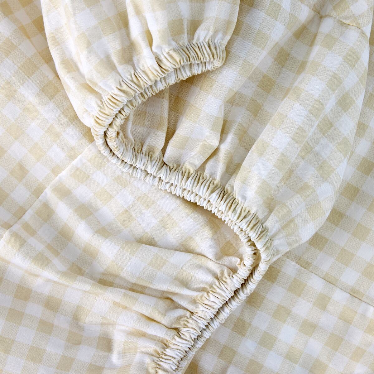 2 Pack 225 Thread Count Organic Cotton Fitted Bassinet Sheets - Australiana and Gingham Print