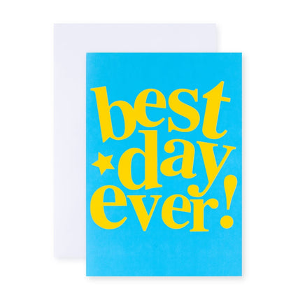 Creative Publishing from Hallmark Birthday Card - Best Day Ever