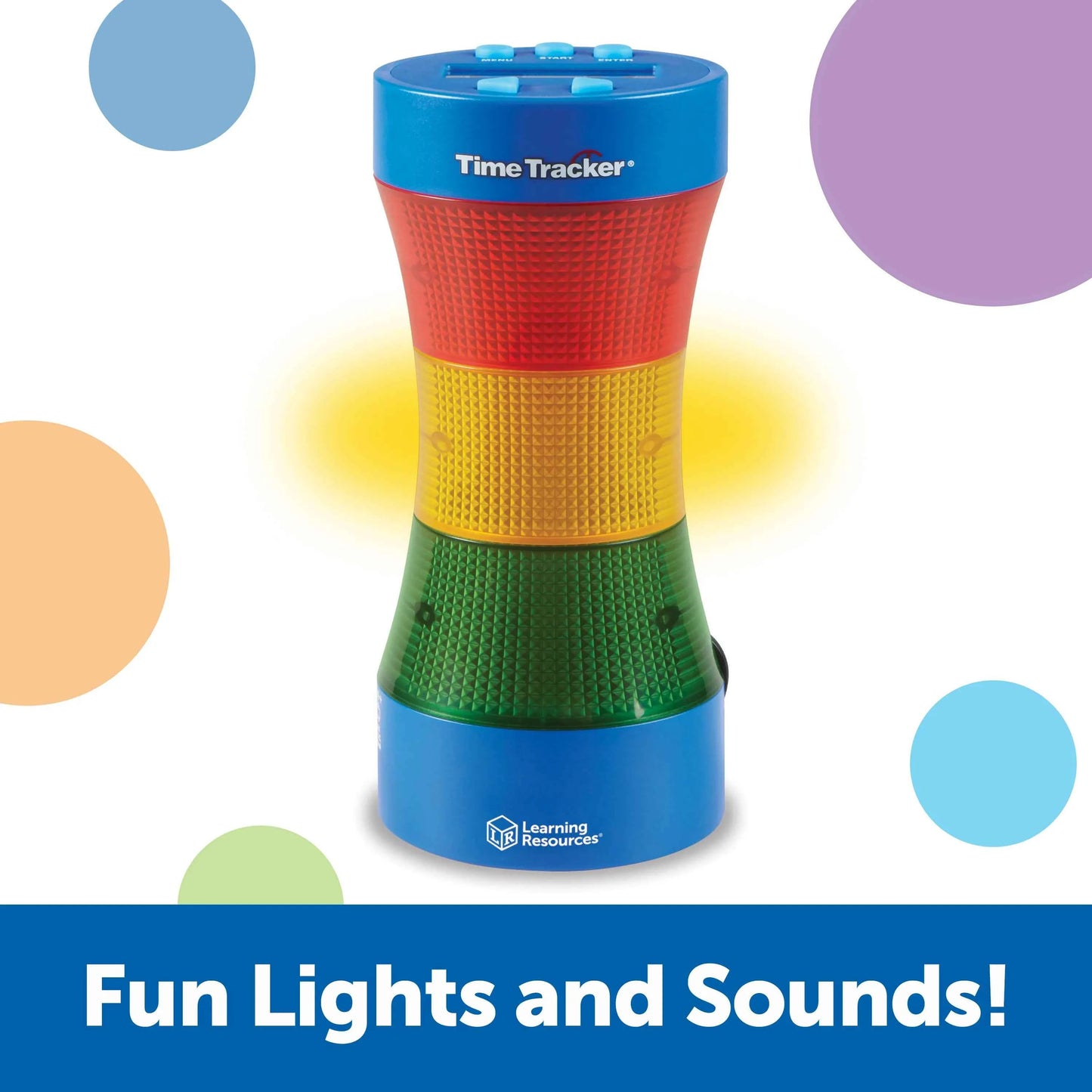 Time Tracker® Visual Timer & Clock by Learning Resources Science Range Early Math Cognitive STEM Range Best Seller 5yrs+