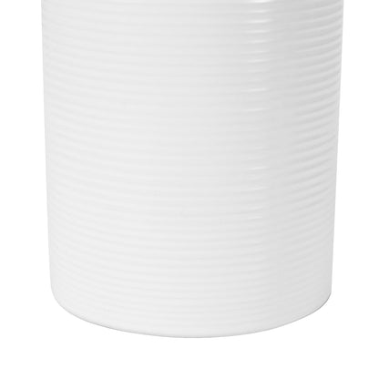 Ribbed Tumbler - White