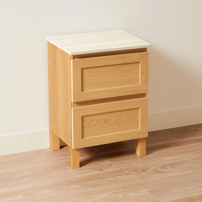 Bailey Bedside Table - Oak Look