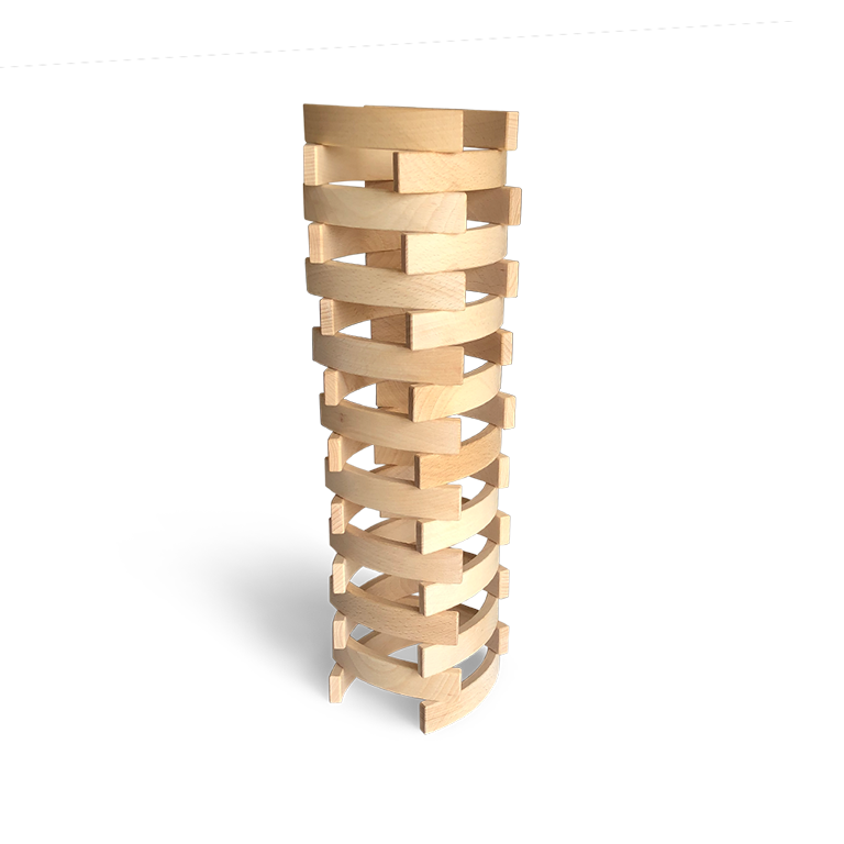 Abel Blocks Wooden Building Blocks STEM Toys 3yrs