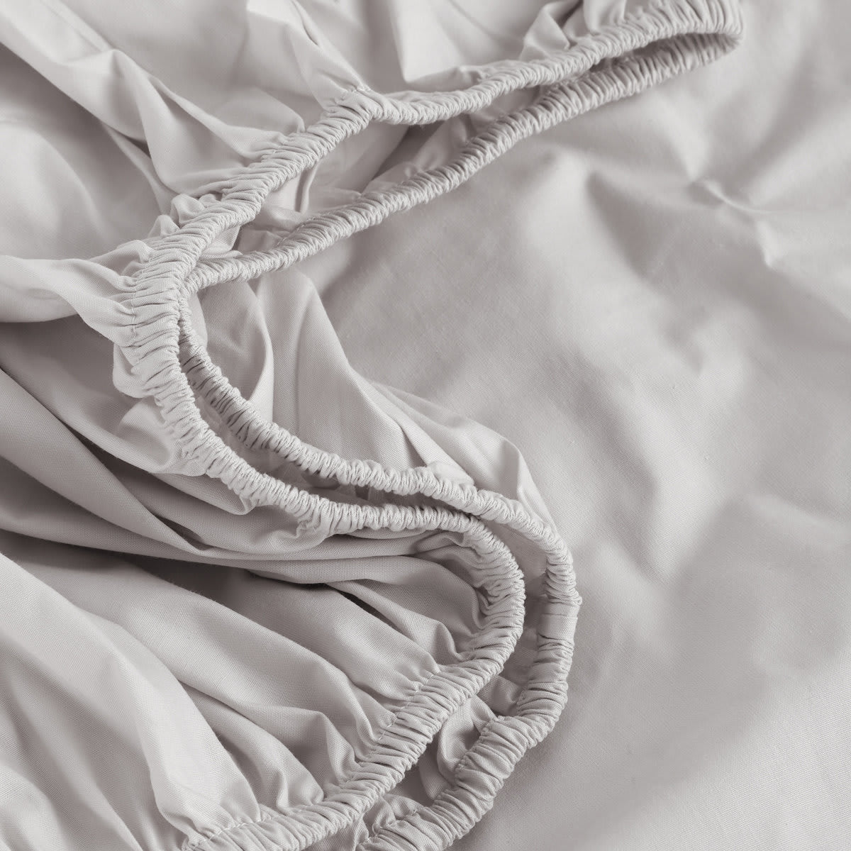 250 Thread Count Cotton Rich Sheet Set - Double Bed, Oatmeal