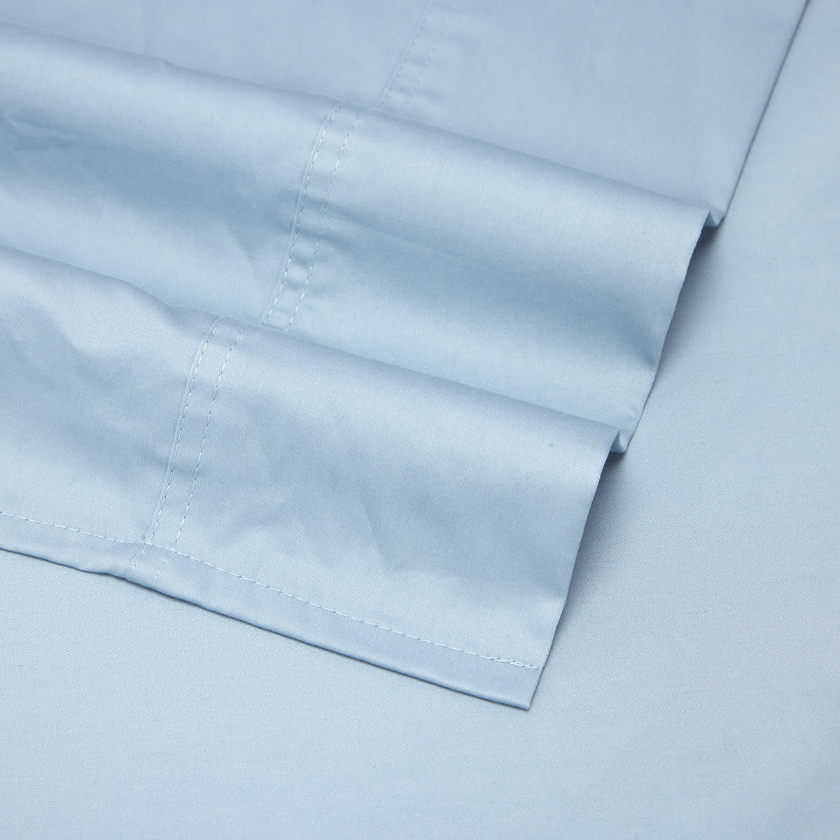 500 Thread Count Australian Grown Cotton Sheet Set - Queen Bed, Blue